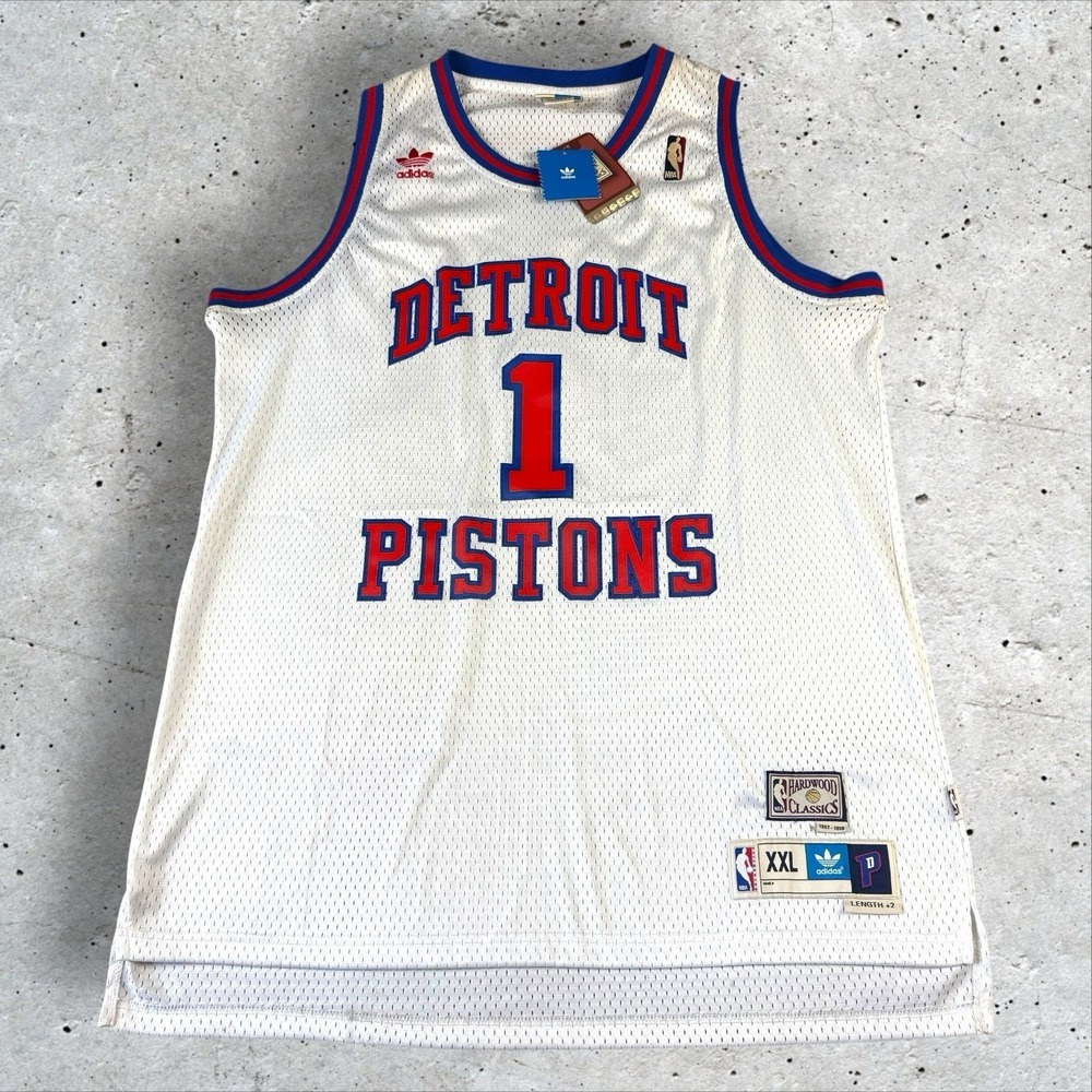 NWT Adidas‎ Hardwood Swingman Jersey XXL NBA Detroit Pistons Chauncey Billups